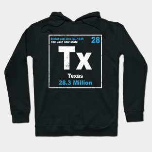 Texas Periodic Element Lonestar State Hoodie